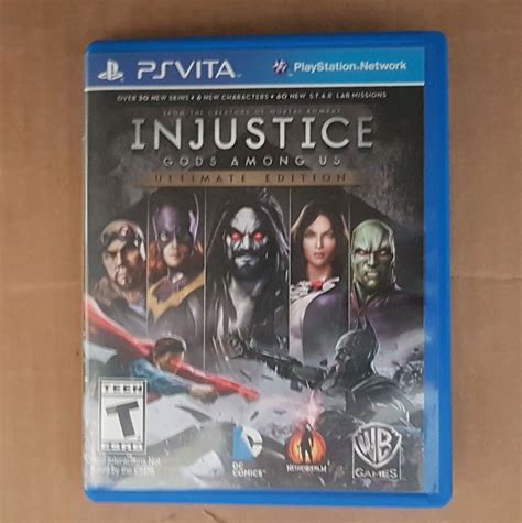 Injustice God Among Us Ultimate Edition Sony PlayStation PS Vita