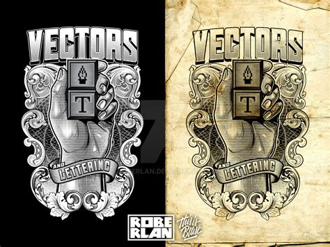 Vectors And Lettering By Roberlan On Deviantart