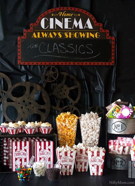 Movie Night Party Theme Movie Night Party Theme Movie Themed Party