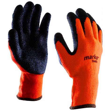 Orange And Black Heavy Duty Gloves Jmart Warehouse