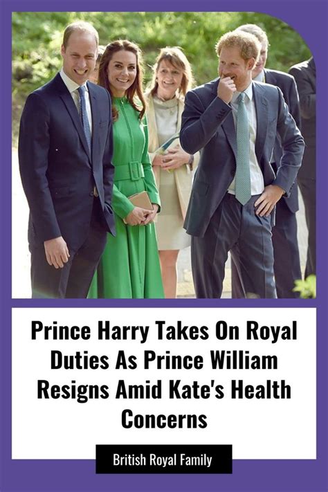 Prince Harry Takes On Royal Duties As Prince William Resigns Amid Kate ...