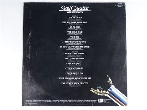 Suzi Quatro - Greatest Hits (LP) - Top Hat Records