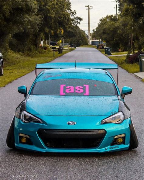 Stanced Subaru Brz On Gmr Gs Wheels Bc Racing Coilover