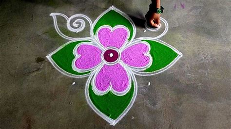 Puratasi 1 Special Kolam Navaratri Special Flowers Kolam 5 1dots