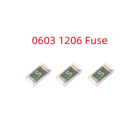 One Time SMD Fuse 0603 1608 1206 3216 0 25A 375MA 0 5A 0 75A 1A 2A 3A