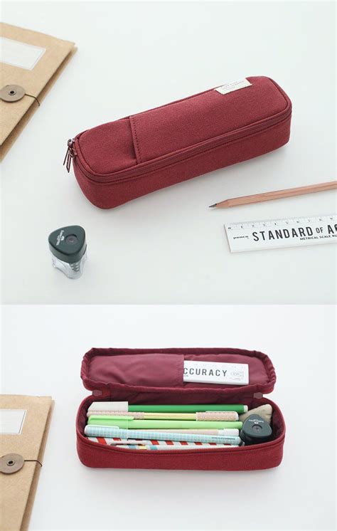 Cotton Pencil Case L Colors Pen Case Pencil Pouch Pen Etsy Artofit