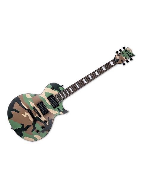 Esp Ltd Ec 1000 Woodland Camo Satin B Stock