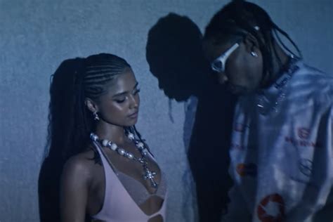 Tyla Travis Scott Get Steamy And Soaked In Water Remix Video