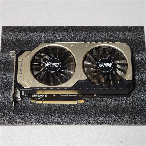 【やや傷や汚れあり】palit Geforce Gtx970 Jetstream 4gb Gddr5 動作確認済み Pcパーツ グラフィック