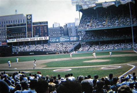 Lost Ballparks On Twitter Old Timers Day At Yankee Stadium 1965