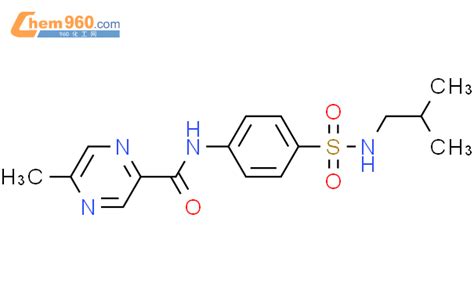 9ci 5 甲基 N 4 2 甲基丙基氨基 磺酰基 苯基 吡嗪羧酰胺「cas号：603945 73 9」 960化工网