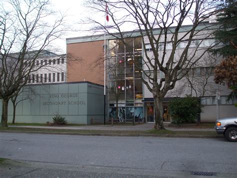 King George High School 1700 Block Barclay Street Vancouver West End