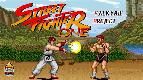 Street Fighter One Remake PC MUGEN Gameplay até zerar YouTube