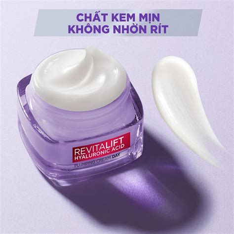 Kem dưỡng siêu cấp ẩm căng mịn da L Oreal Paris Revitalift Hyaluronic Acid