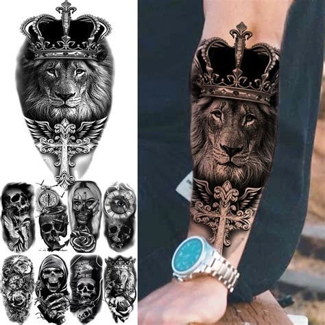 Lion Crown Tattoo