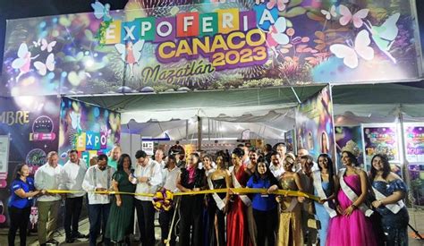 Inauguran la 38 Expo Feria Canaco Mazatlán 2023 Mazatlán Interactivo