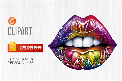 Watercolor Mardi Gras Lips Clipart Graphic By Graftify Creative Fabrica