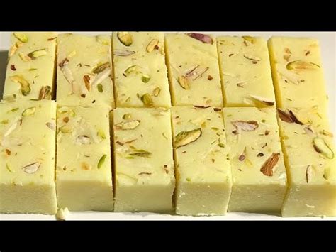 Milk Powder Barfi Recipe Burfi Recipe Milk Powder Burfi Recipe 10