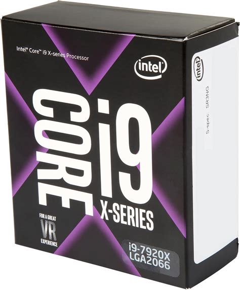 Intel Core I9 X Series Core I9 7920x Skylake X 12 Core 2 9 Ghz Lga 2066 140w Bx80673i97920x