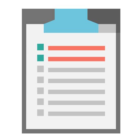 checklist clipart keenvica