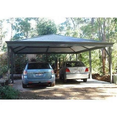 Dome Mild Steel Car Parking Tensile Shed Paint Coated At Rs Sq Ft