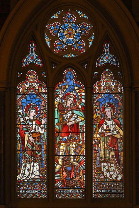 "Archangels Gabriel, Michael, and Raphael" designed by William ...