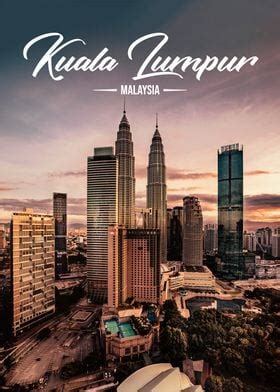 Kuala Lumpur Poster By Tim Kaiser Displate