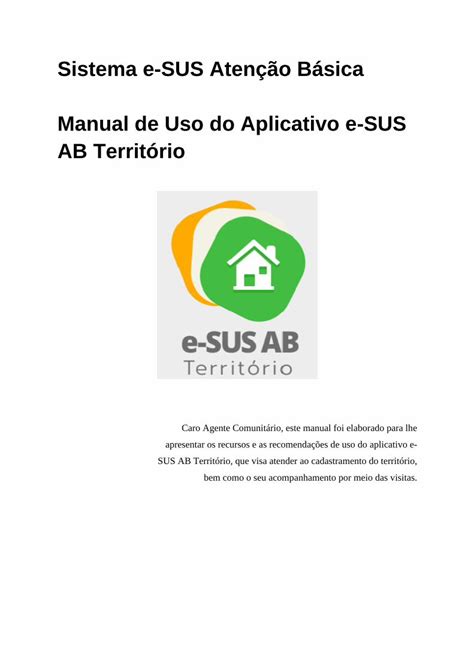 PDF Sistema e SUS Atenção Básica Manual de Uso do Aplicativo e 189