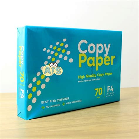 Jual Kertas Hvs Copy Paper F4 70 Gram Shopee Indonesia