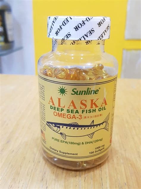 Sunline Omega 3 Alaska Deep Sea Fish Oil Packaging Type Bottle At Rs