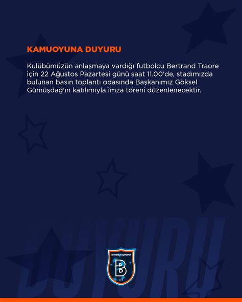 İstanbul Başakşehir on Twitter Kamuoyuna Duyuru IBFK https