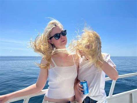 Elle And Dakota Fanning Instagram Photos 06062023 Hawtcelebs