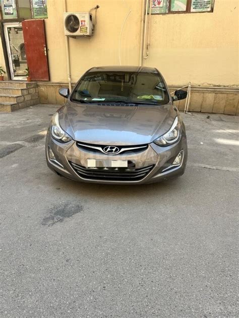 Hyundai Elantra L Il Km Bak Almaq Qiym Ti