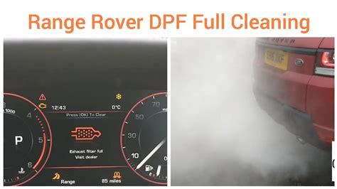 Range Rover DPF Cleaning O Rileys Autos Biggleswade Shorts YouTube