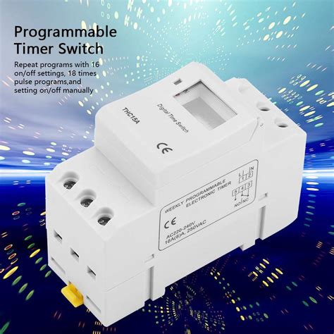 Astronomical Timer Switch Thc A Vac A Digital Programmable