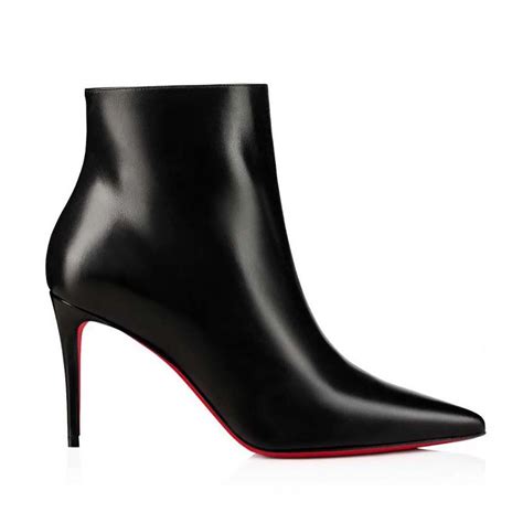 Christian Louboutin Women So Kate Booty 85 Mm Low Boots Black