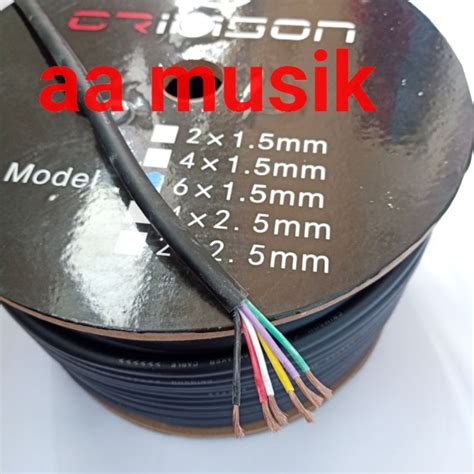 Jual Kabel Speaker Crimson X Jual Per Meter Kabel Isi Serabut