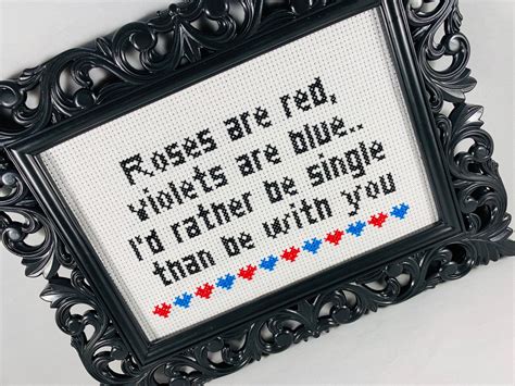 Anti Valentine Poem : Roses are red violets are blue. I'd | Etsy