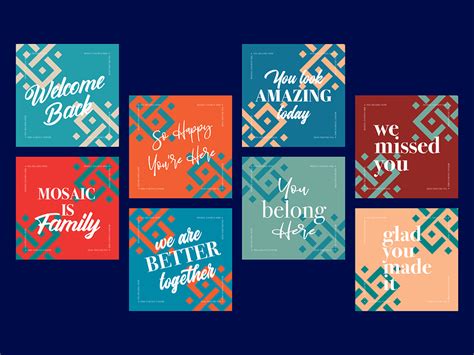 Church Branding Welcome Cards by Lucy Hutcheson on Dribbble