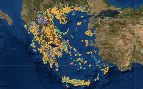 Digital Archaeological Map Of Greece Goes Public Greece Is