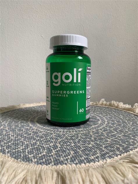 CHEAPEST IN CAROUSELL GOLI SUPERGREENS GUMMIES Health Nutrition