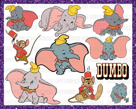 Dumbo Svg Elephant Svg Dumbo Clipart Dumbo Dumbo Vector Dumbo