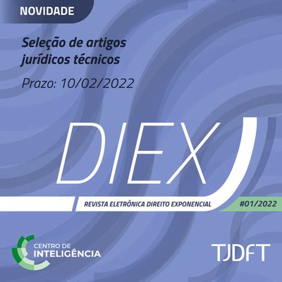 Centro De Intelig Ncia Da Justi A Do Df Seleciona Artigos Para Nova