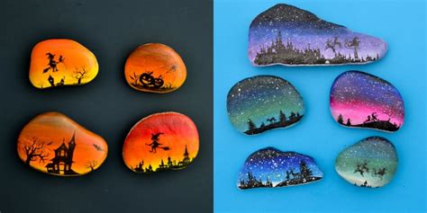 Rock Painting Ideas Sunset Easy I Will Burn