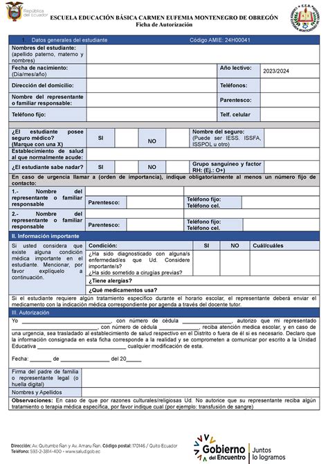 Ficha DE Autorización copias Sociologia Politica UG Studocu