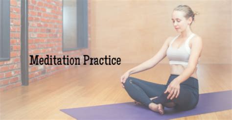 meditation practice - reduce stress, achieve clarity, mentally calm