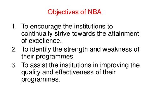 PPT NBA Accreditation Awareness Program PowerPoint Presentation Free