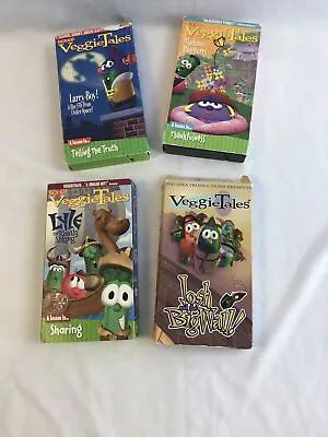 Veggie Tales Vhs Tapes Lot Of Larry Boy Grelly Usa