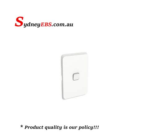 Clipsal Iconic Flush Switch Vertical Mount Gang V Ax Way