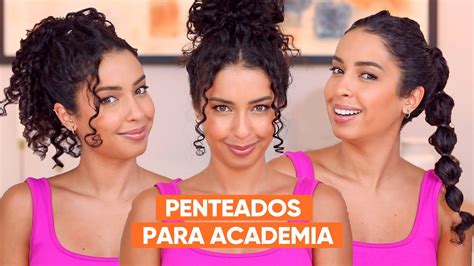 Penteados F Ceis Pra Cabelos Cacheados Juliana Louise Youtube